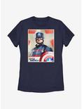 Marvel The Falcon And The Winter Soldier Walker Inspired By Cap Womens T-Shirt, NAVY, hi-res