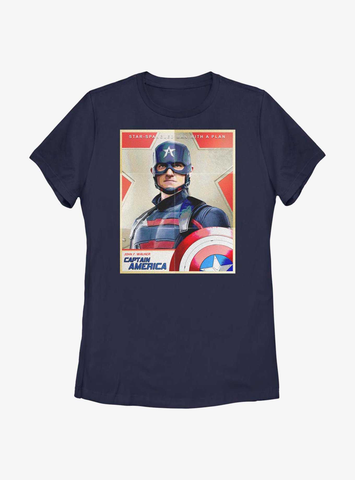 Marvel The Falcon And The Winter Soldier Walker Inspired By Cap Womens T-Shirt, , hi-res