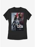 Marvel The Falcon And The Winter Soldier Poster Art Womens T-Shirt, BLACK, hi-res