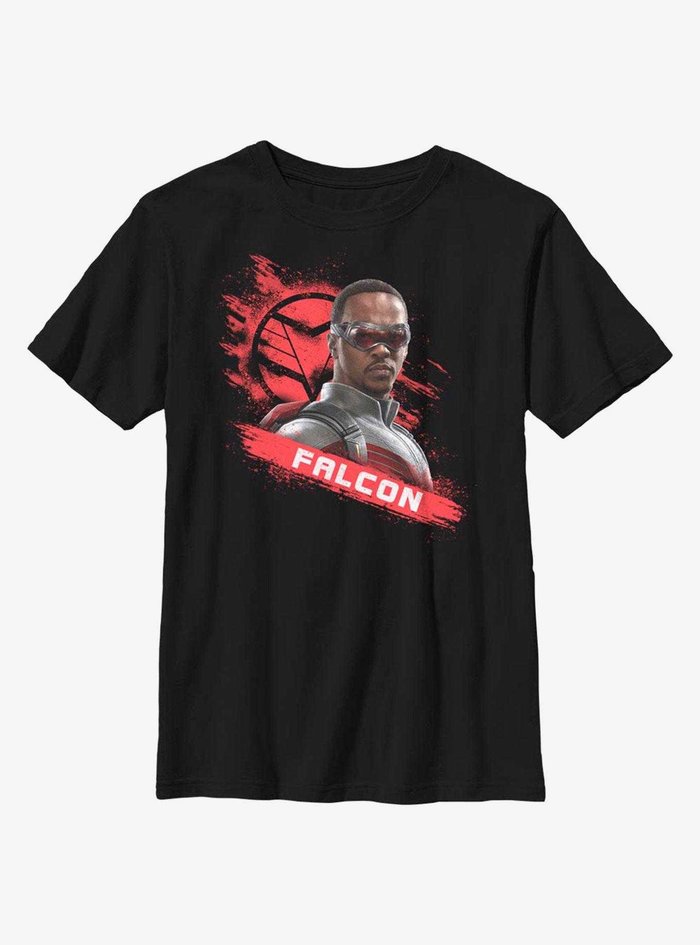 Marvel The Falcon And The Winter Soldier Falcon's Mission Youth T-Shirt, , hi-res