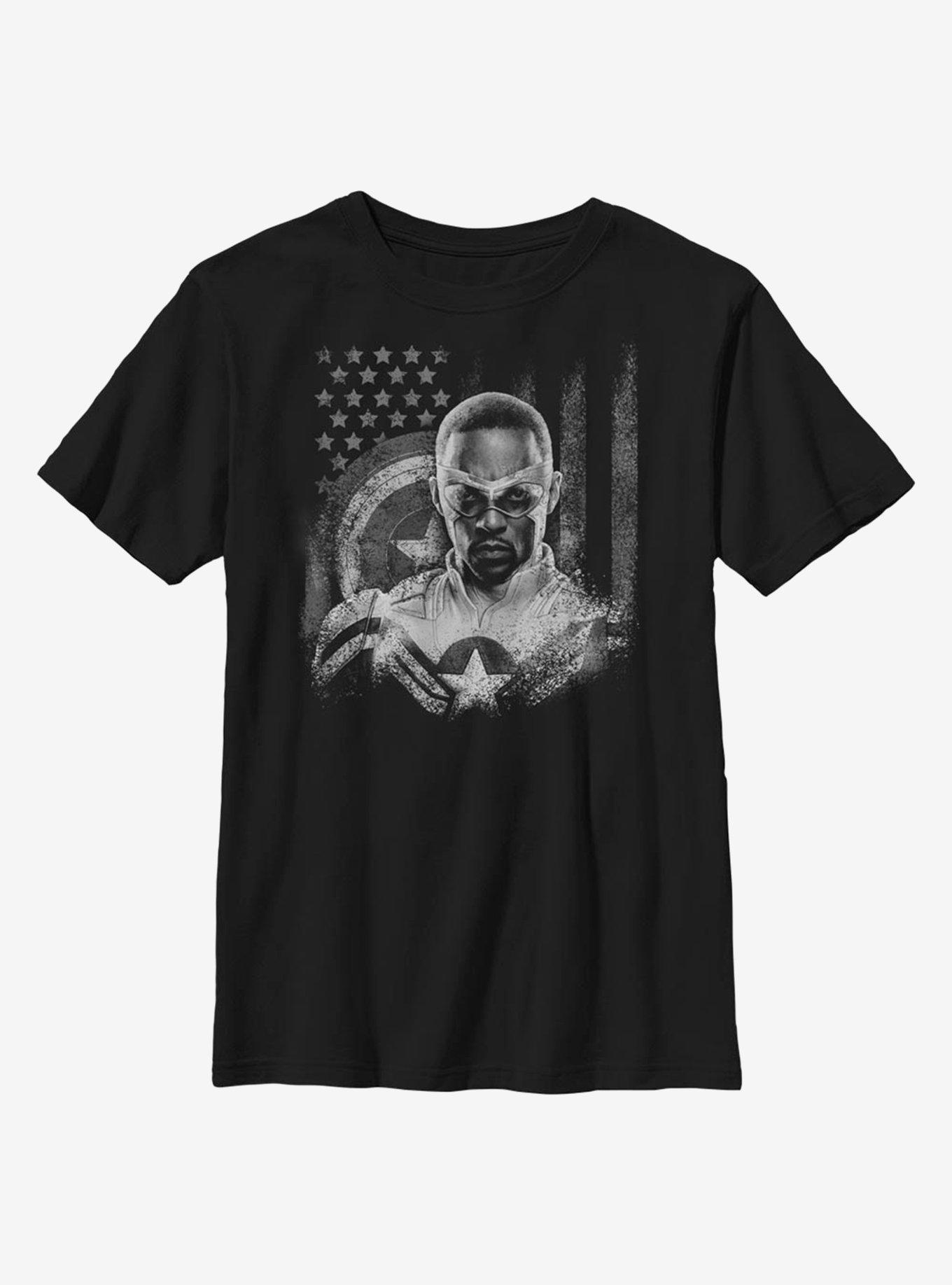 Marvel The Falcon And The Winter Soldier Fighting Falcon Youth T-Shirt, , hi-res