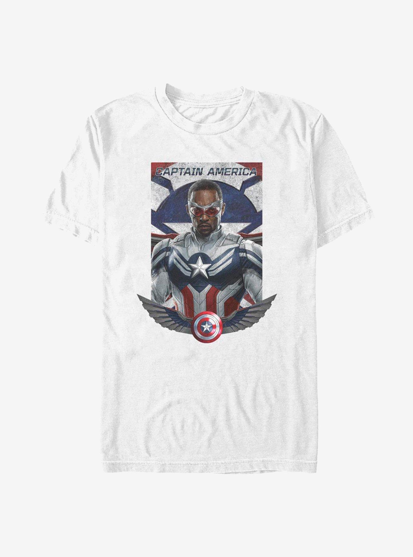 Marvel The Falcon And The Winter Soldier Sam Captain America T-Shirt, , hi-res