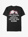 Marvel The Falcon And The Winter Soldier Shield Practice T-Shirt, BLACK, hi-res