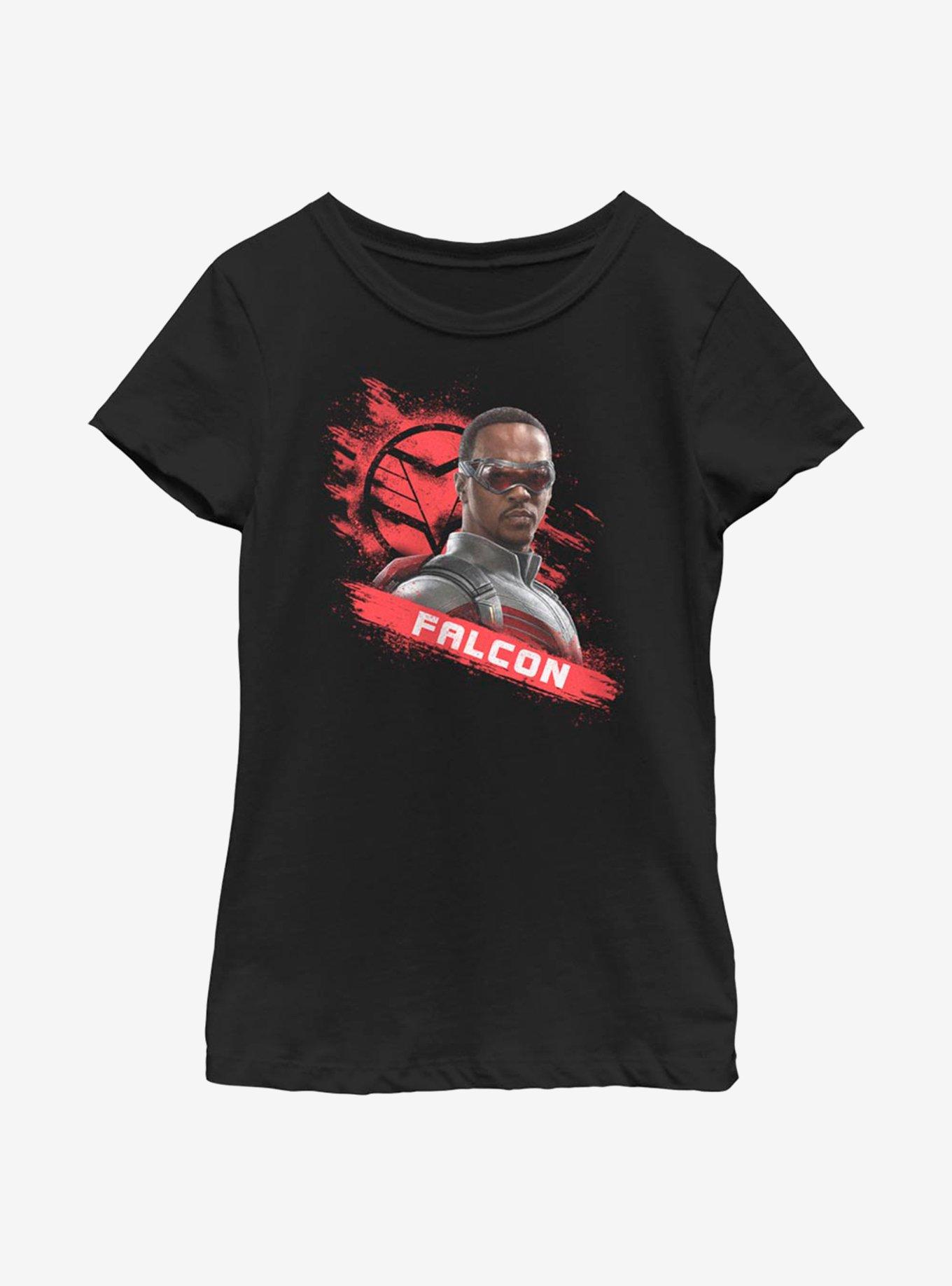 Marvel The Falcon And The Winter Soldier Falcon's Mission Youth Girls T-Shirt, , hi-res