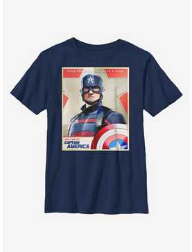 Marvel The Falcon And The Winter Soldier Walker Inspired By Cap Youth T-Shirt, , hi-res