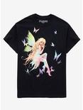 Fairies By Trick Pastel Butterfly Fairy Boyfriend Fit Girls T-Shirt, MULTI, hi-res
