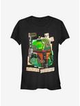 Star Wars Boba Collage Girls T-Shirt, BLACK, hi-res