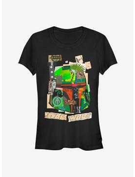 Star Wars Boba Collage Girls T-Shirt, , hi-res