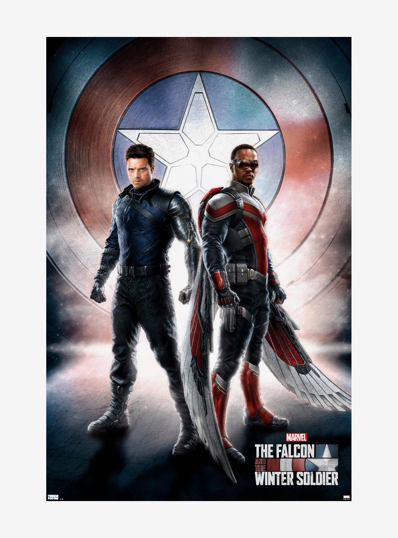 Marvel The Falcon And The Winter Soldier Duo Poster, , hi-res