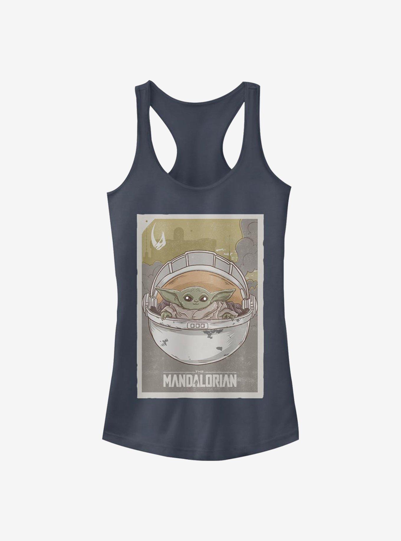 Star Wars The Mandalorian The Child Girls Tank, INDIGO, hi-res