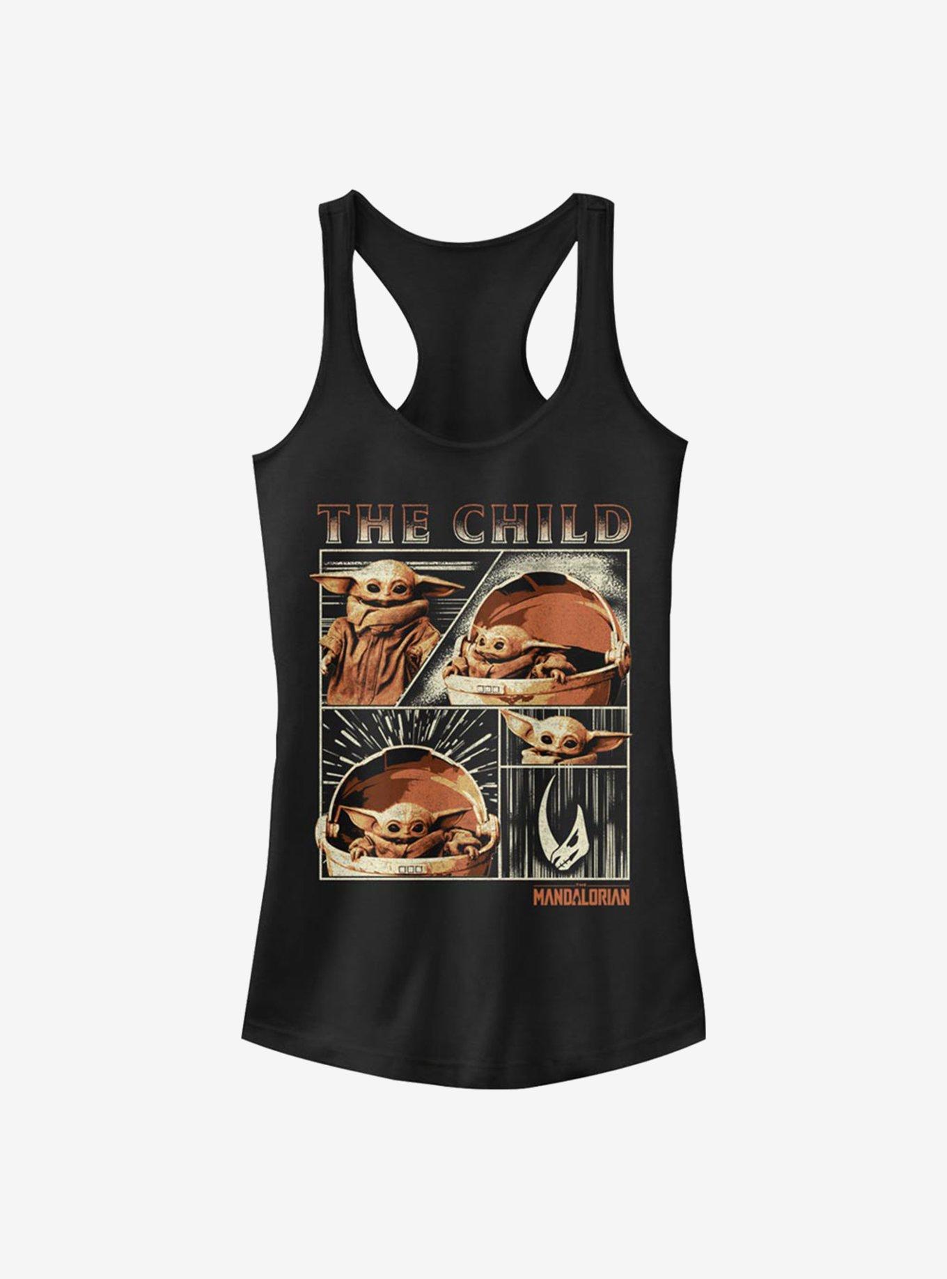 Star Wars The Mandalorian The Child Panel Girls Tank, , hi-res