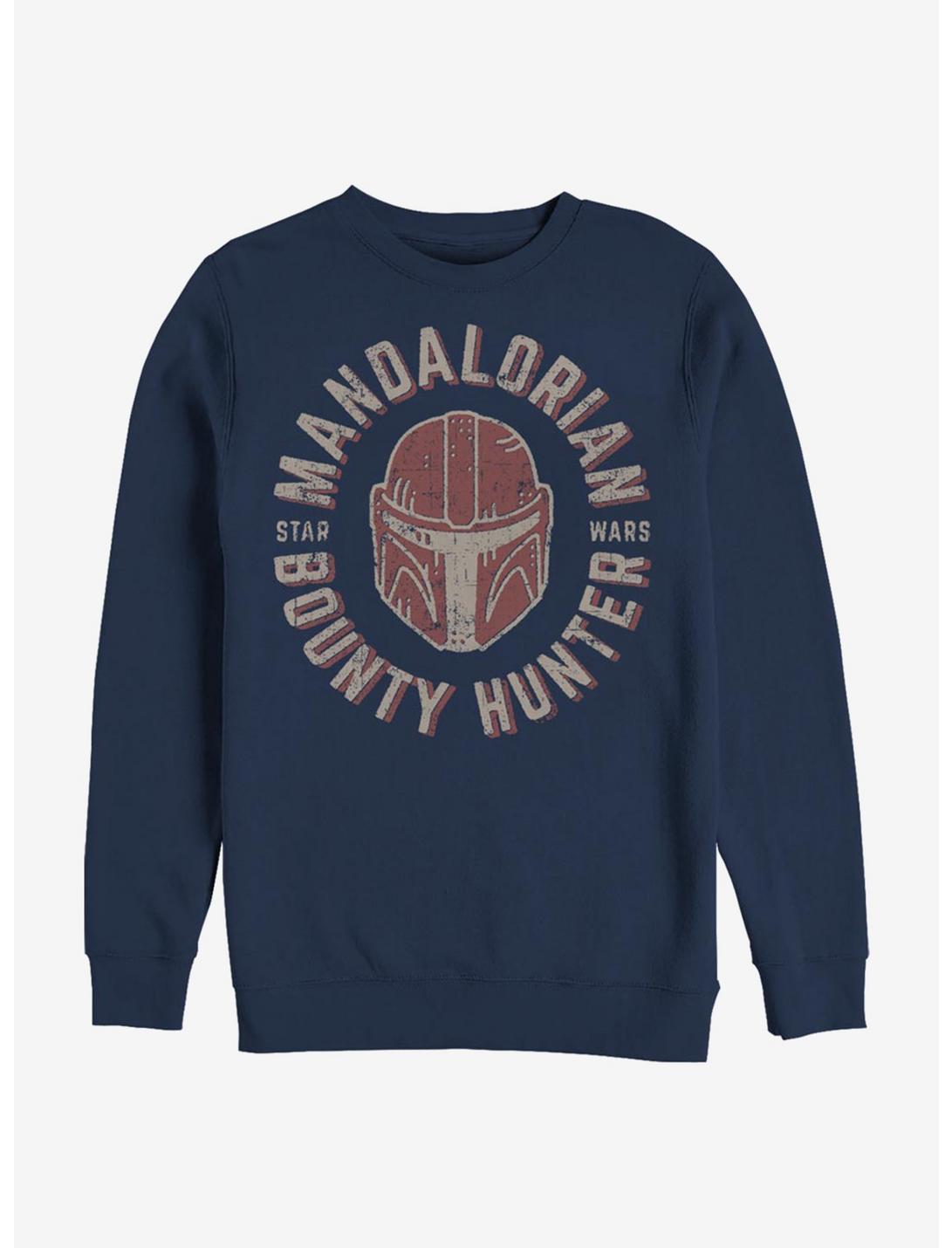 Star Wars The Mandalorian Lone Wolf Sweatshirt, NAVY, hi-res