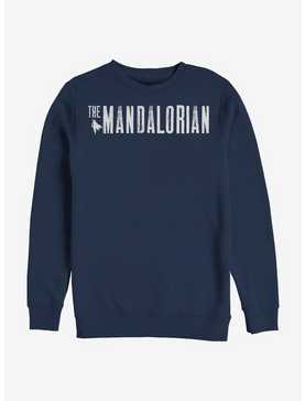 Star Wars The Mandalorian Simplistic Logo Crew Sweatshirt, , hi-res
