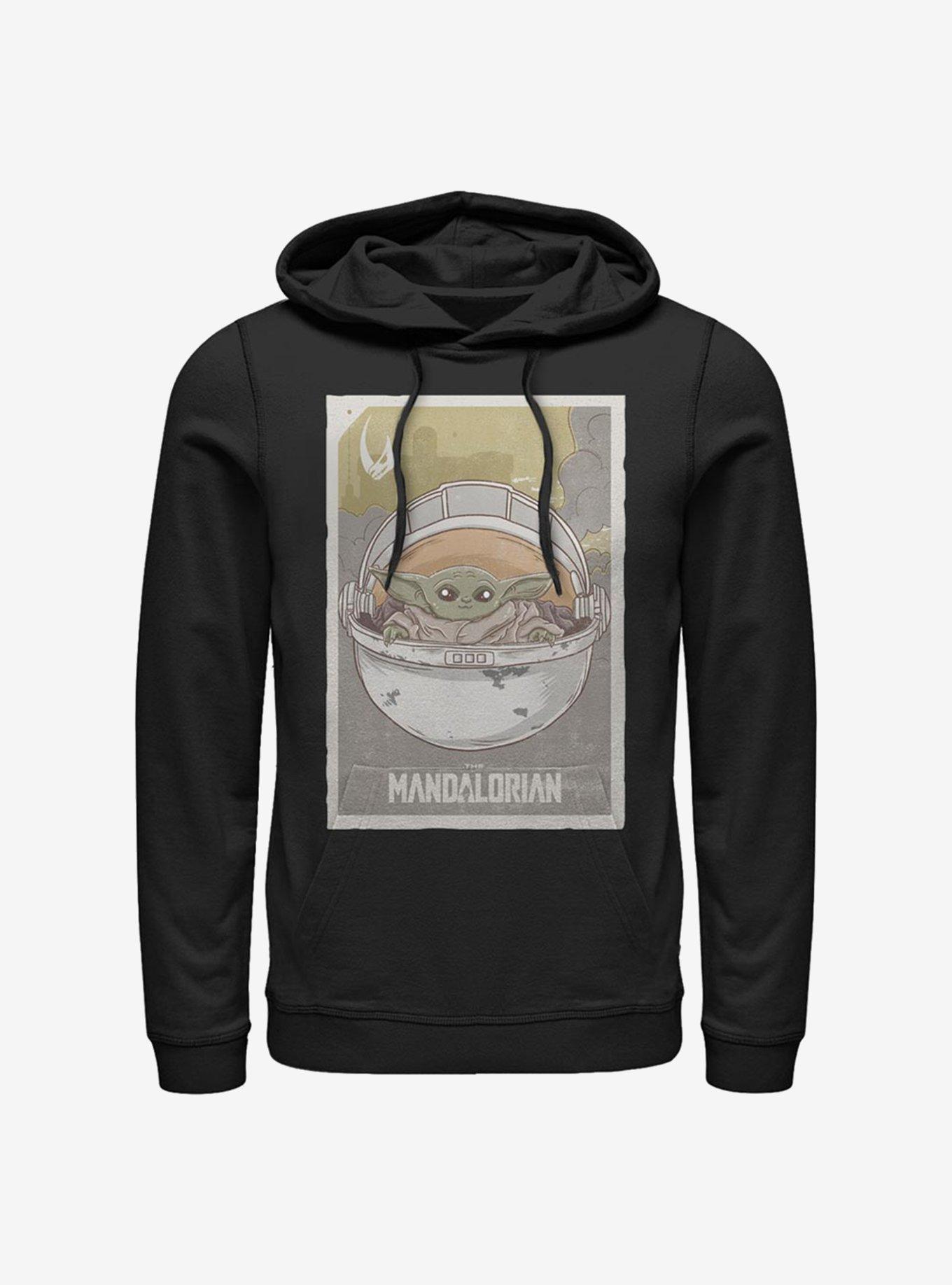 Star Wars The Mandalorian The Child Hoodie, BLACK, hi-res