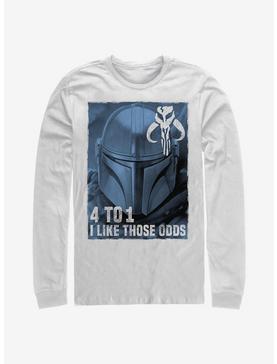 Star Wars The Mandalorian Good Odds Long-Sleeve T-Shirt, , hi-res