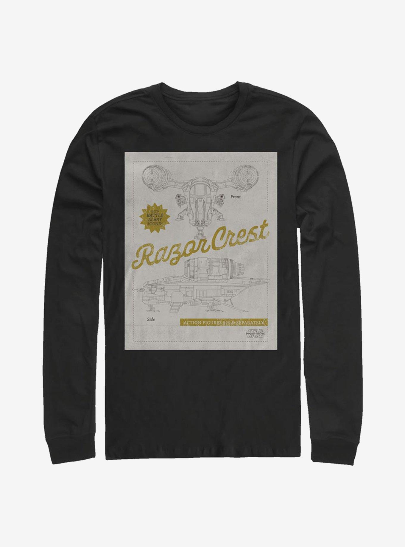 Star Wars The Mandalorian Razor Crest Long-Sleeve T-Shirt, , hi-res