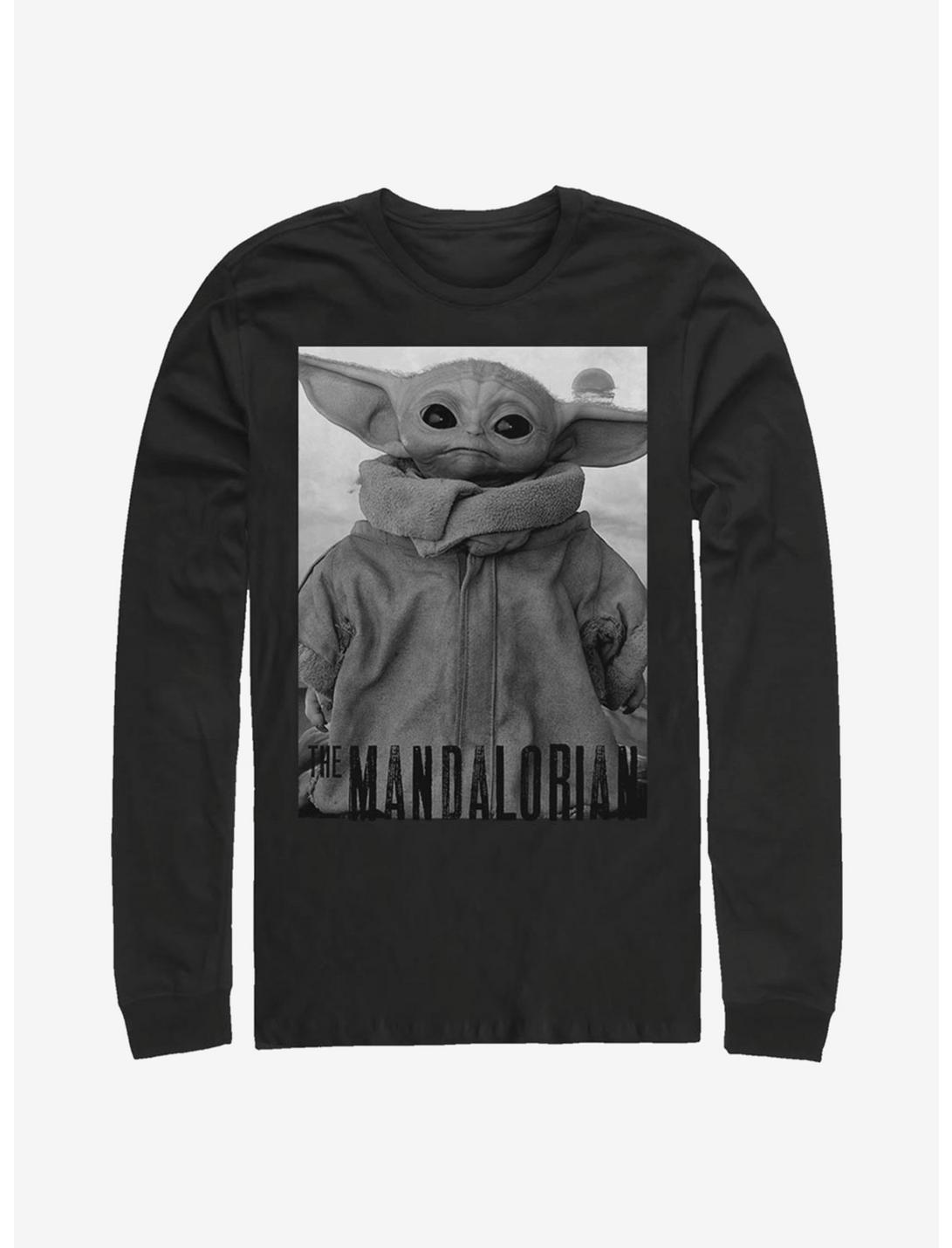 Star Wars The Mandalorian The Child Only One Long-Sleeve T-Shirt, BLACK, hi-res