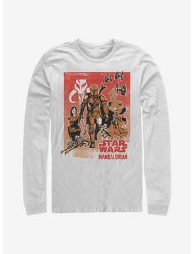 Star Wars The Mandalorian Western VIGnette Long-Sleeve T-Shirt, , hi-res