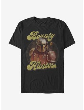 Star Wars The Mandalorian Bounty Hunter Retro T-Shirt, , hi-res