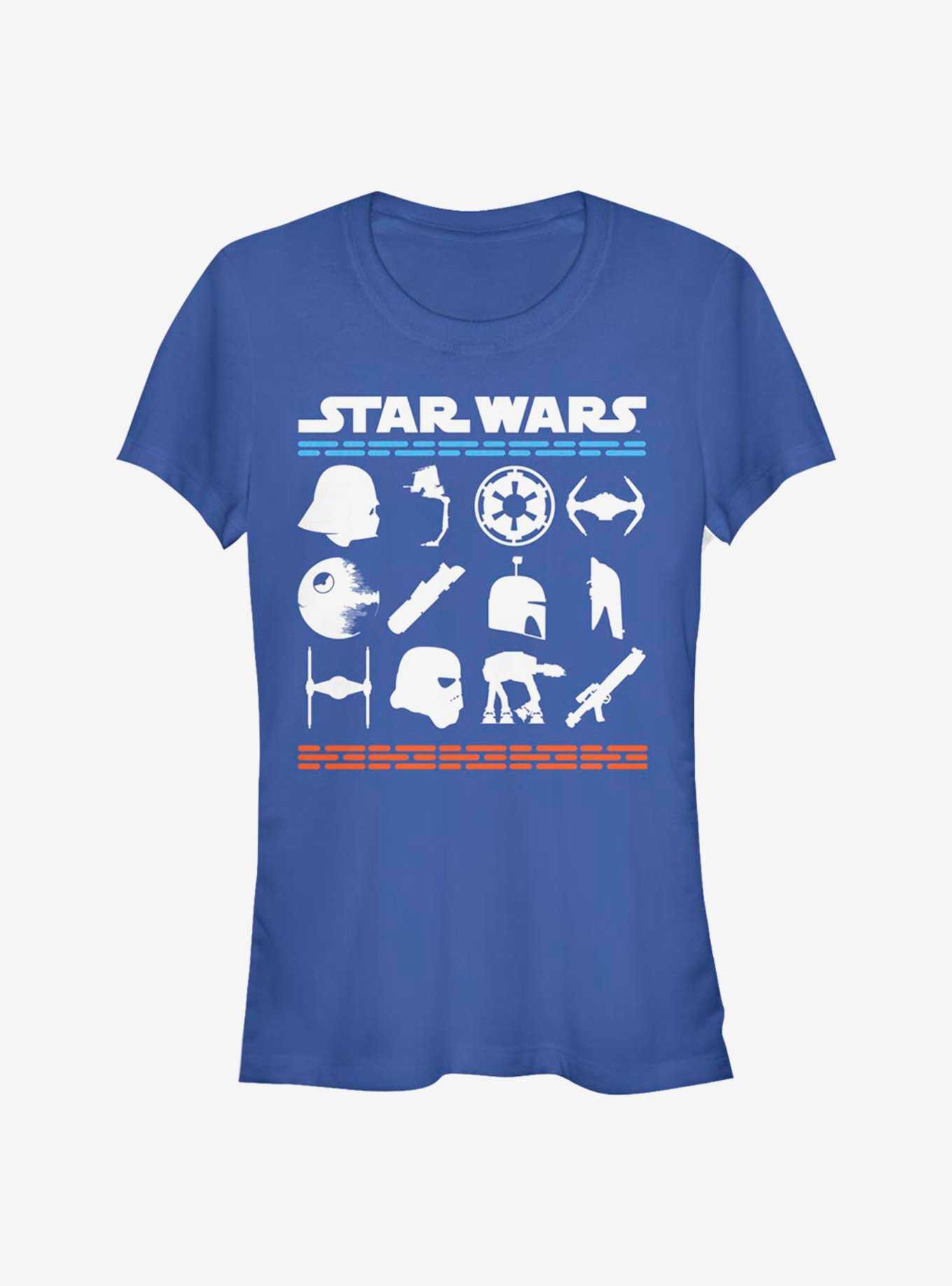 Star Wars Lucas Film Stacked Girls T-Shirt, , hi-res