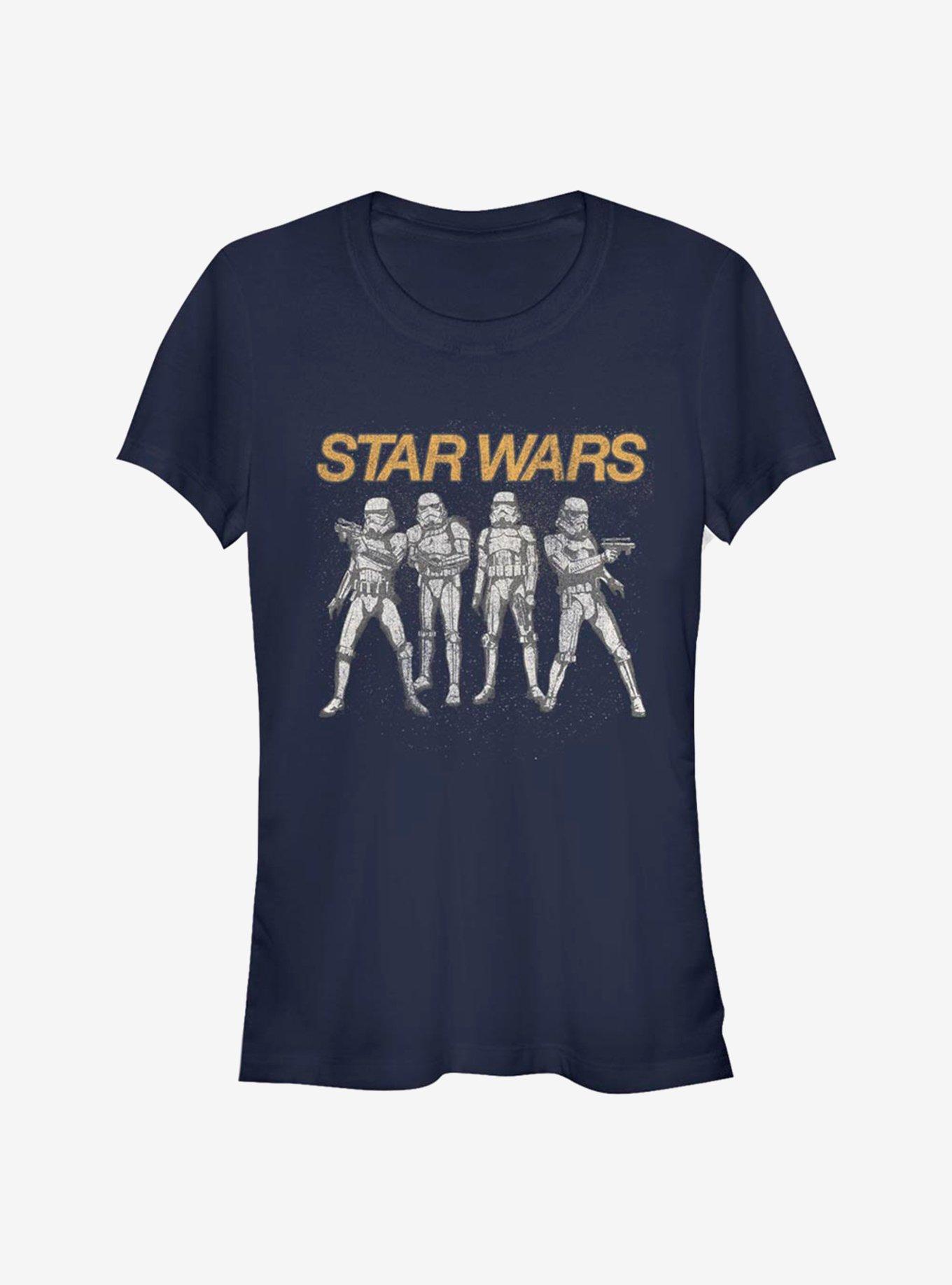 Star Wars Trooper Line Up Girls T-Shirt