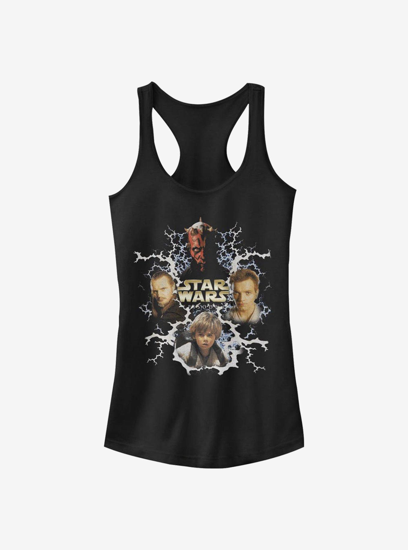Star Wars Vintage Episode One Girls Tank, BLACK, hi-res