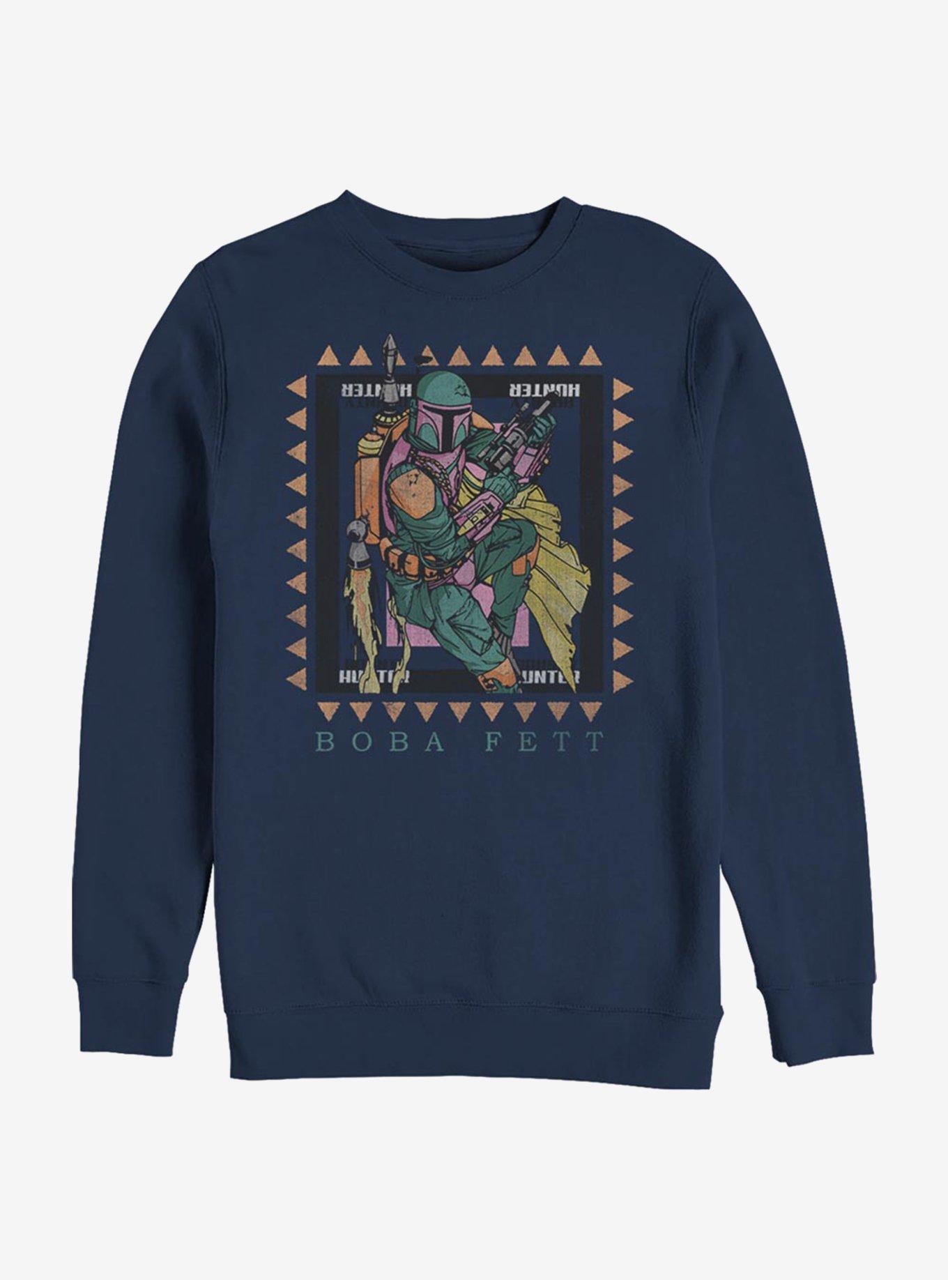 Star Wars Boba Fett Hunter Crew Sweatshirt, , hi-res