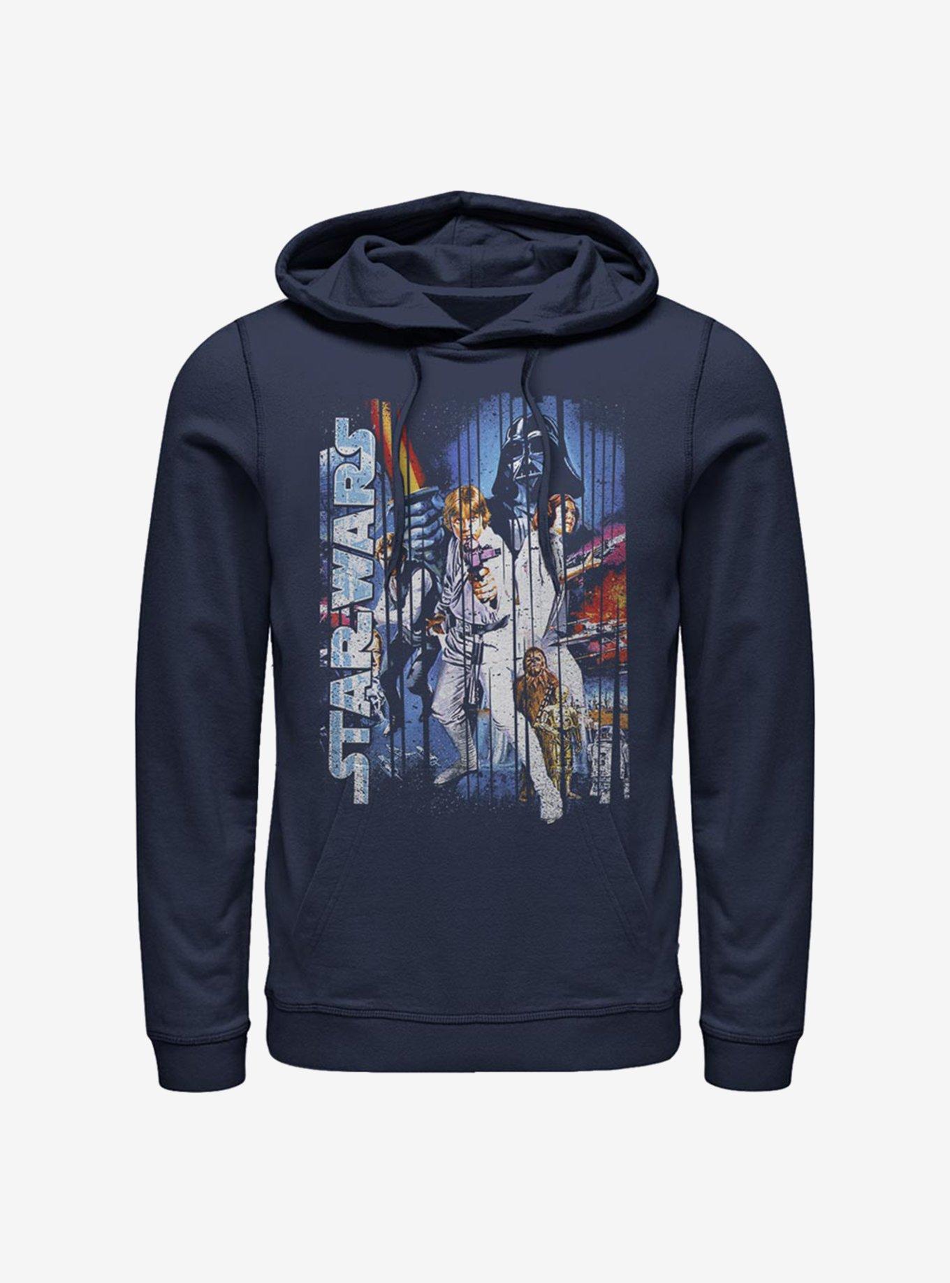 Star Wars Classic Scene Hoodie, NAVY, hi-res