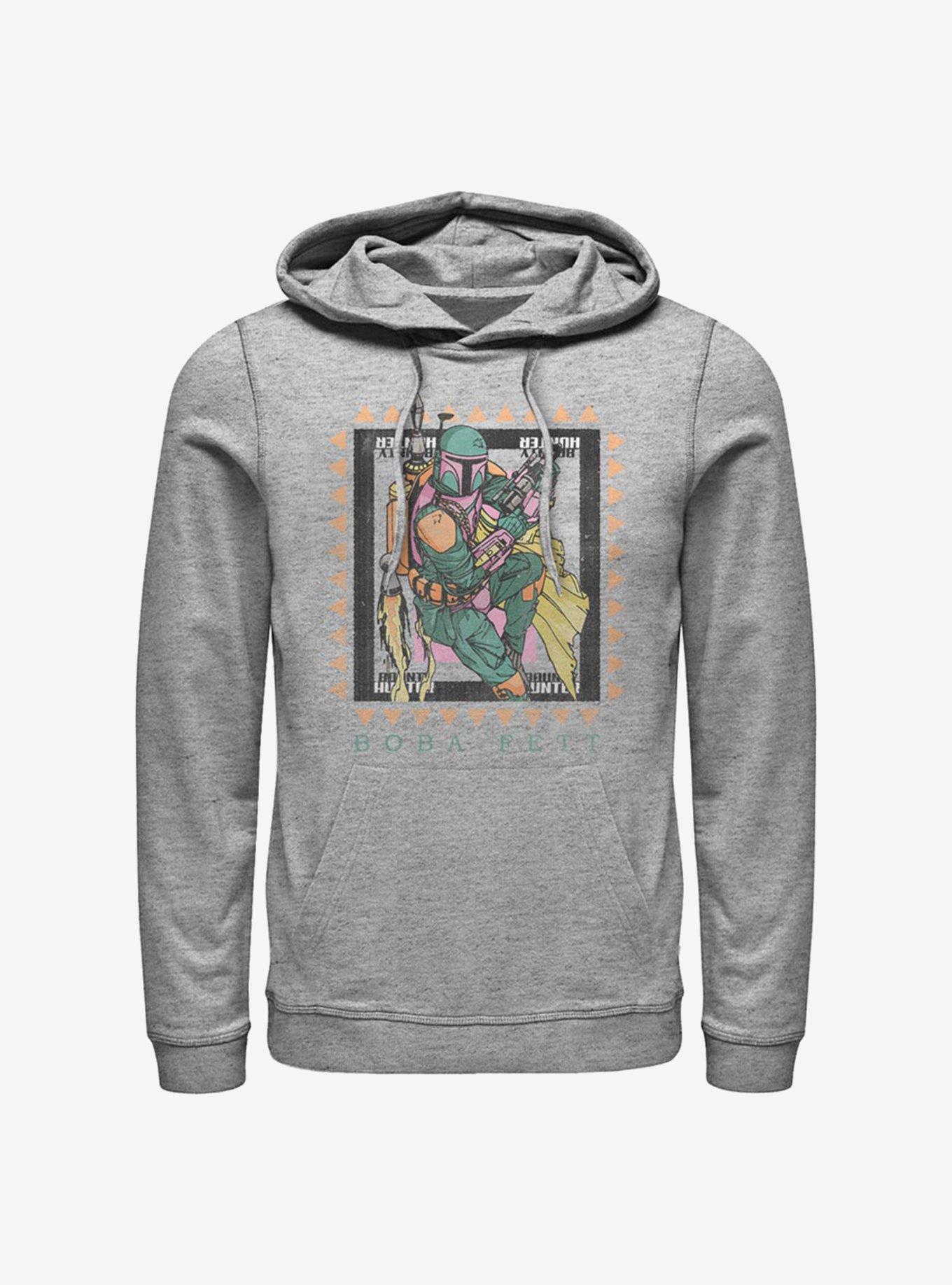 Star Wars Boba Fett Hunter Hoodie, ATH HTR, hi-res