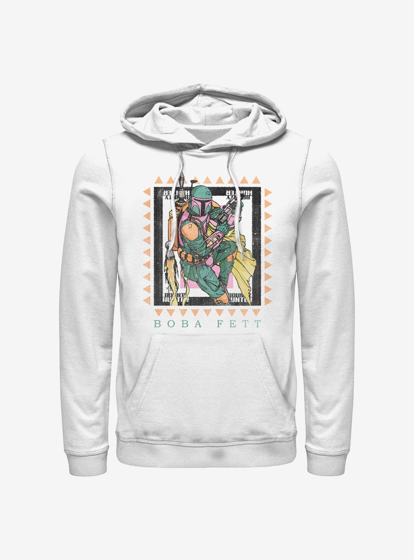 Star Wars Boba Fett Hunter Hoodie, WHITE, hi-res