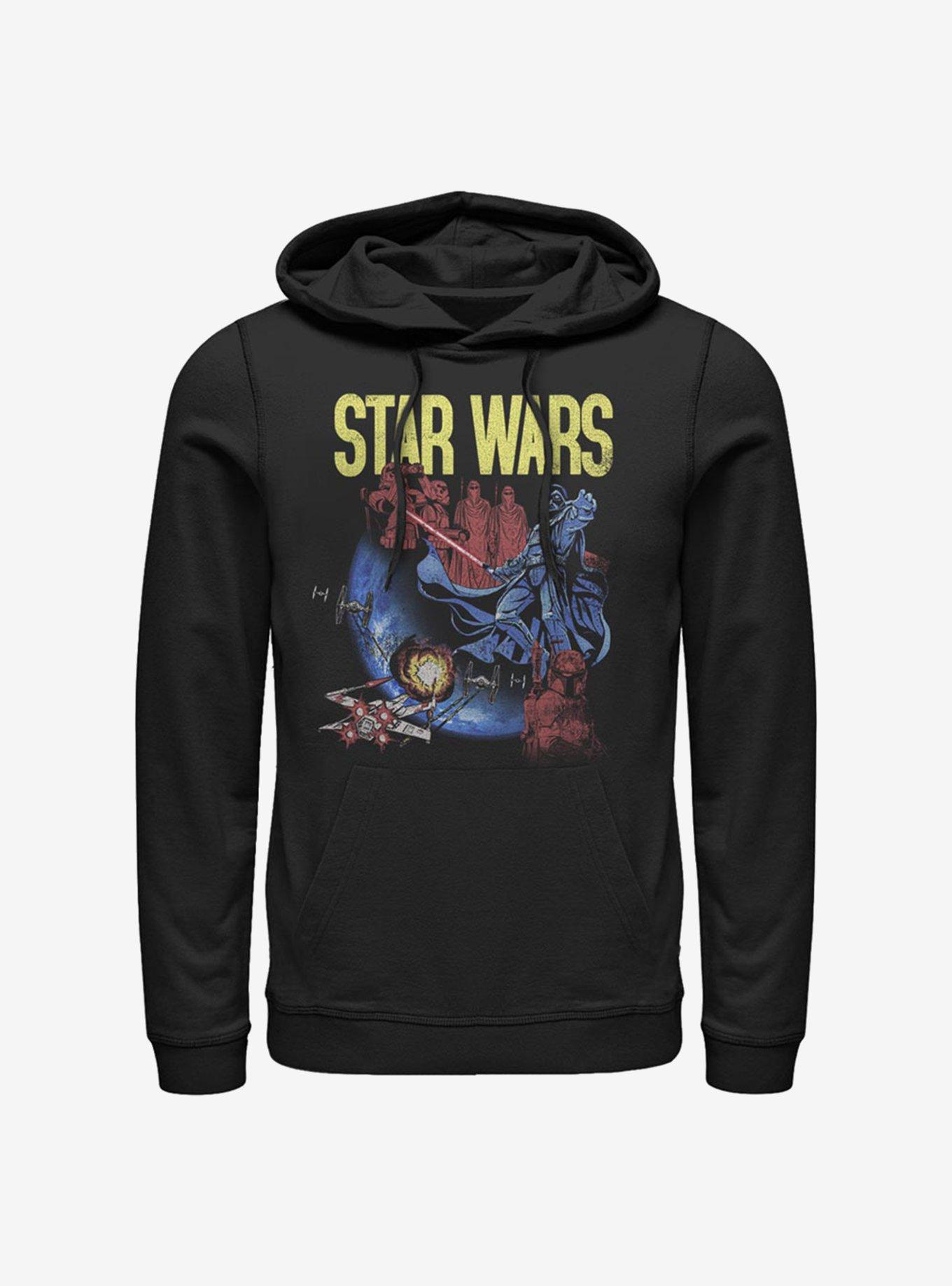 Star Wars Darth Vader Space Hoodie, BLACK, hi-res