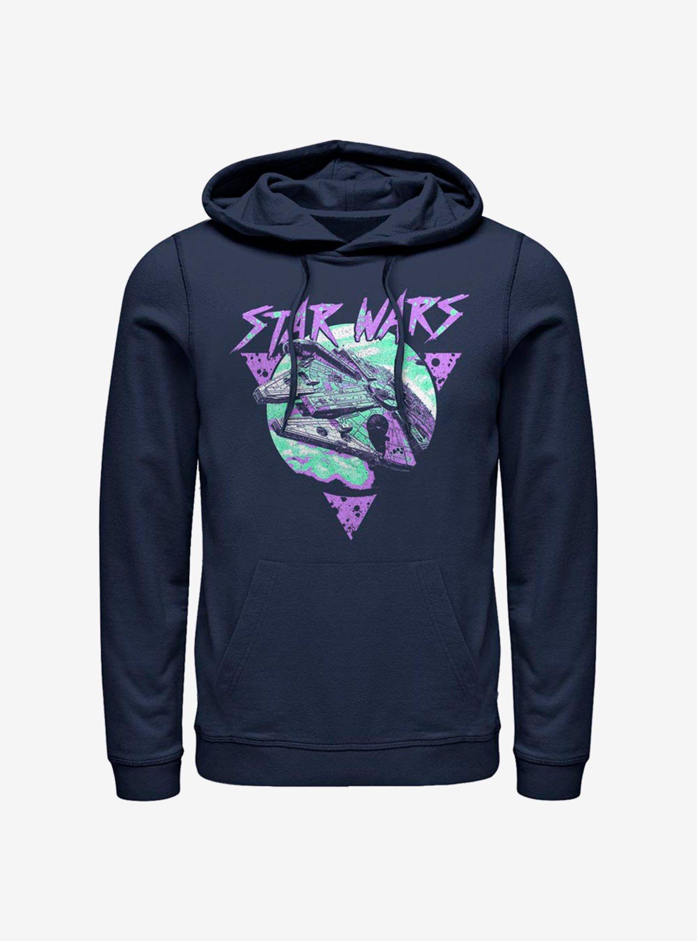 Star Wars New Wave Falcon Hoodie, NAVY, hi-res