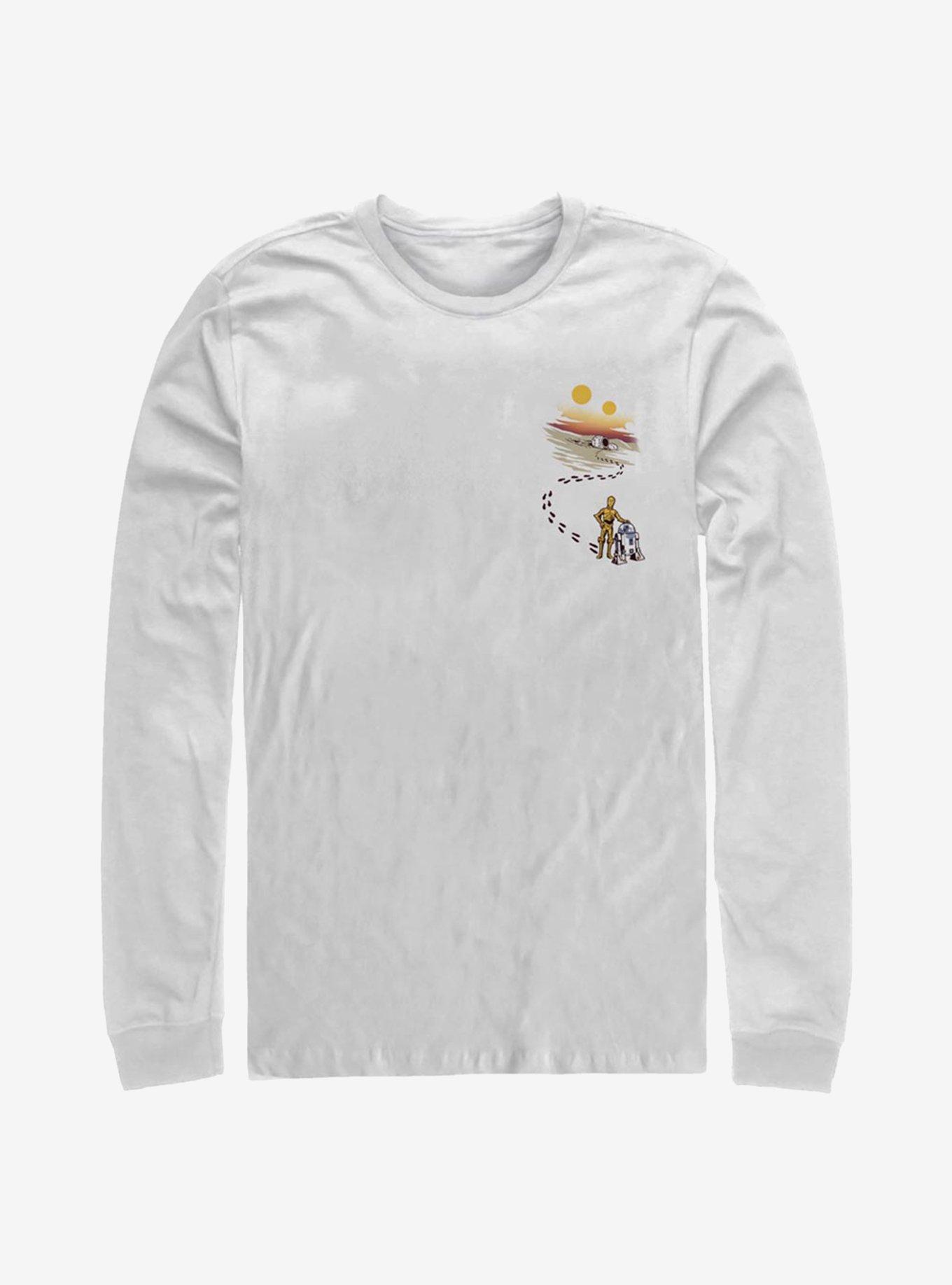 Star Wars Desert Footprints Pocket Long-Sleeve T-Shirt, , hi-res