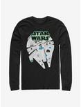 Star Wars Falcon Neon Long-Sleeve T-Shirt, BLACK, hi-res