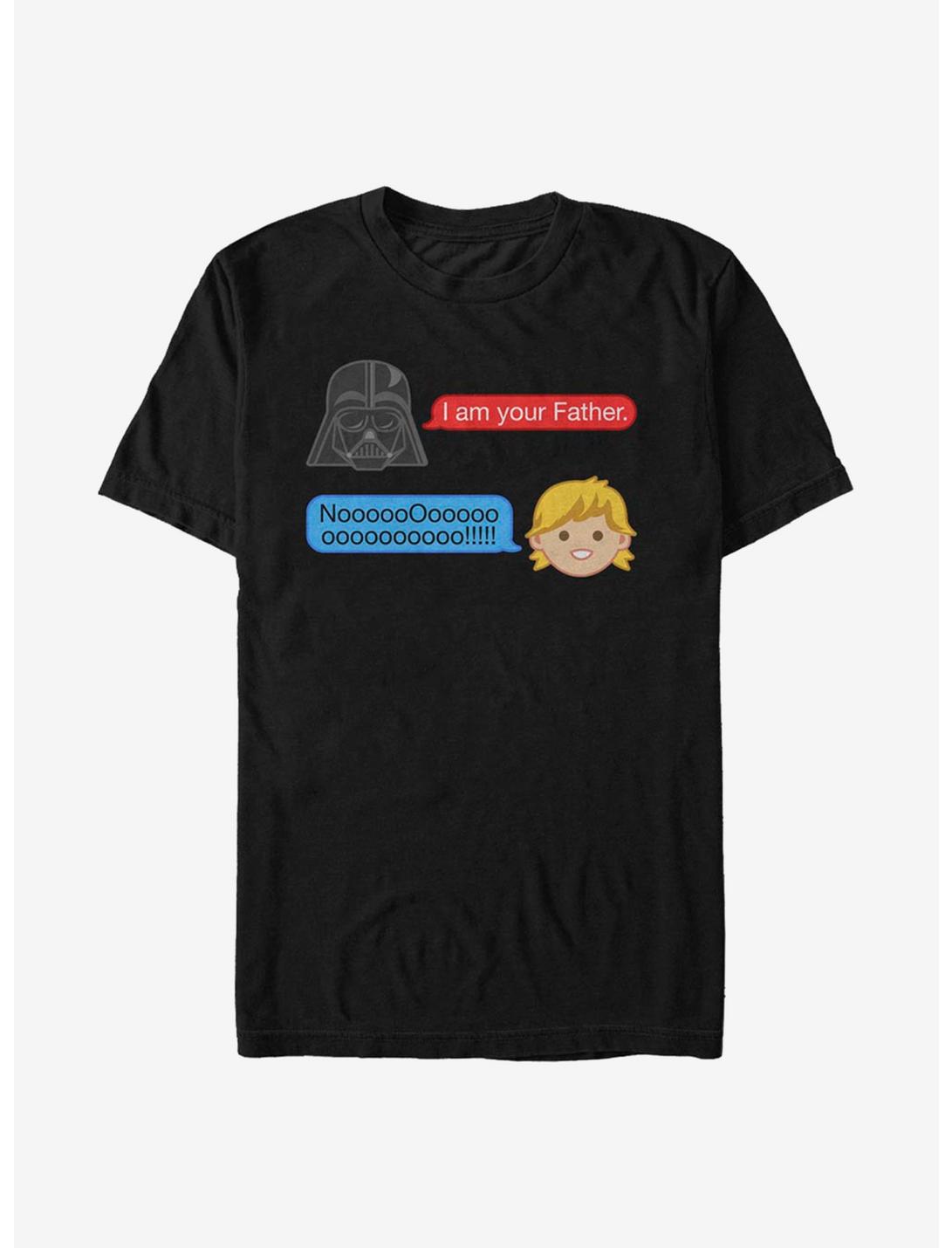 Star Wars Dad Text T-Shirt, BLACK, hi-res