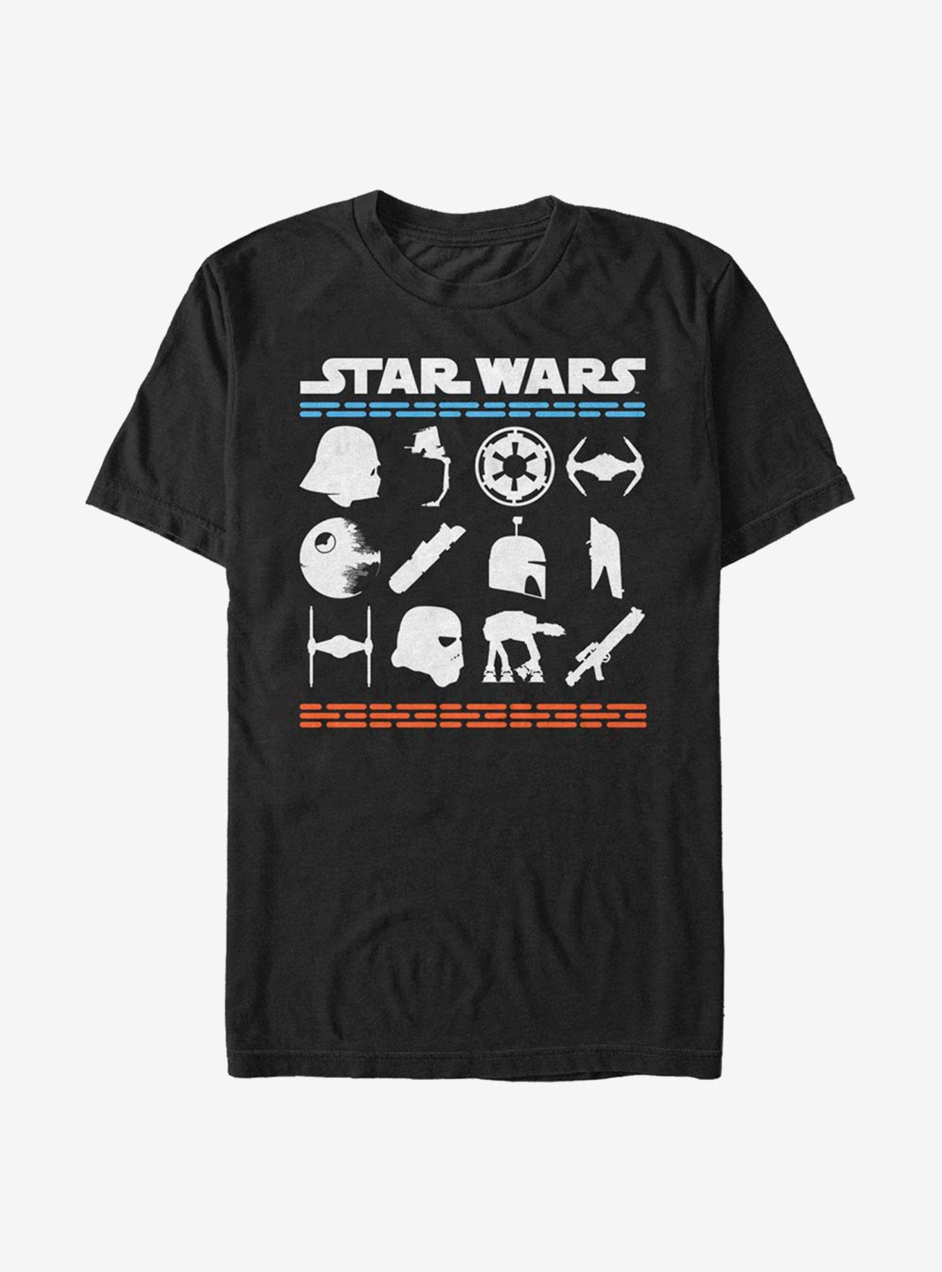 Star Wars Lucas Film Stacked T-Shirt, , hi-res