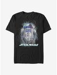 Star Wars R2-D2 Logo Gradient T-Shirt, BLACK, hi-res