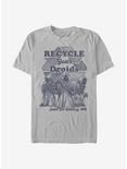 Star Wars Recycle Your Droids T-Shirt, SILVER, hi-res