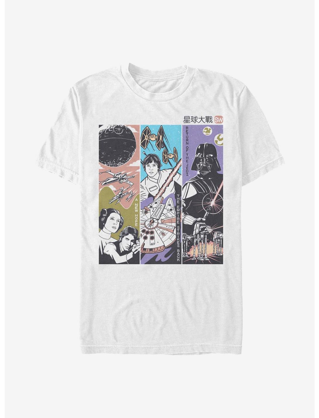 Star Wars Manga T-Shirt, WHITE, hi-res