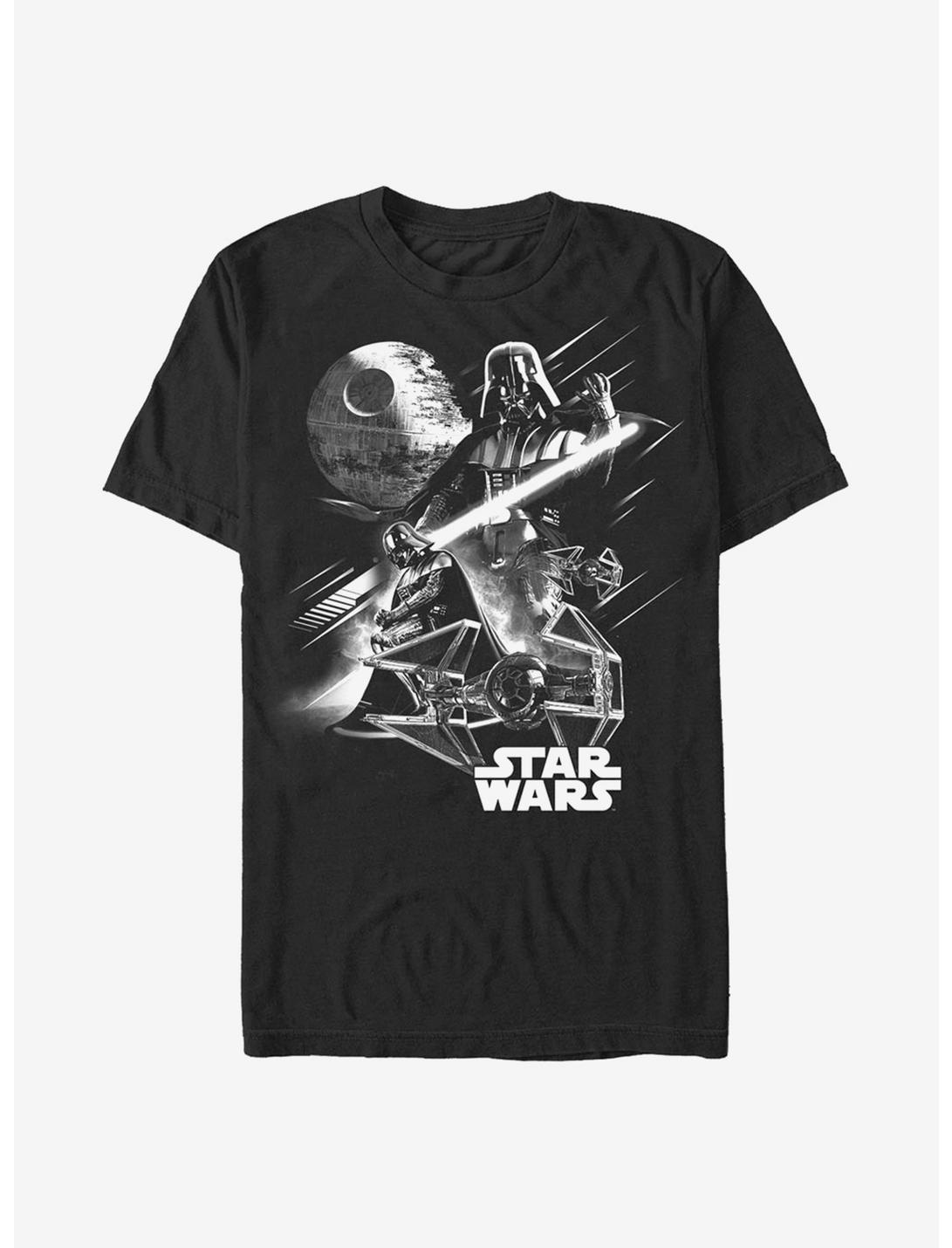 Star Wars Vader Collage T-Shirt, BLACK, hi-res