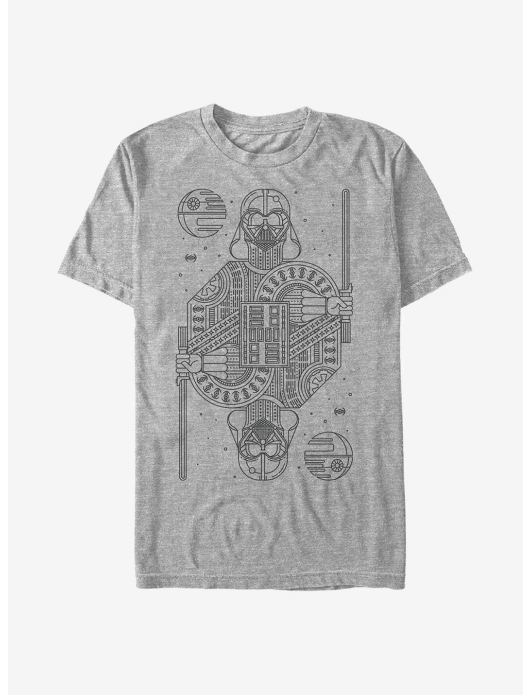 Star Wars Vader Line King T-Shirt, ATH HTR, hi-res
