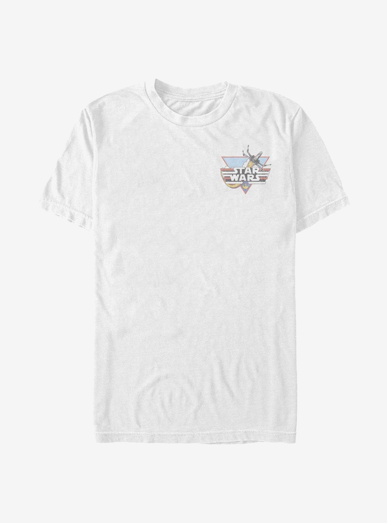 Star Wars X-Wing Flyby T-Shirt, WHITE, hi-res