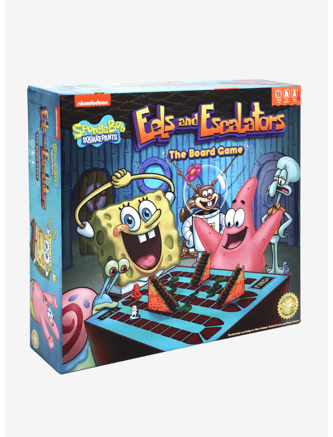 SpongeBob SquarePants Eels and Escalators The Board Game - BoxLunch  Exclusive