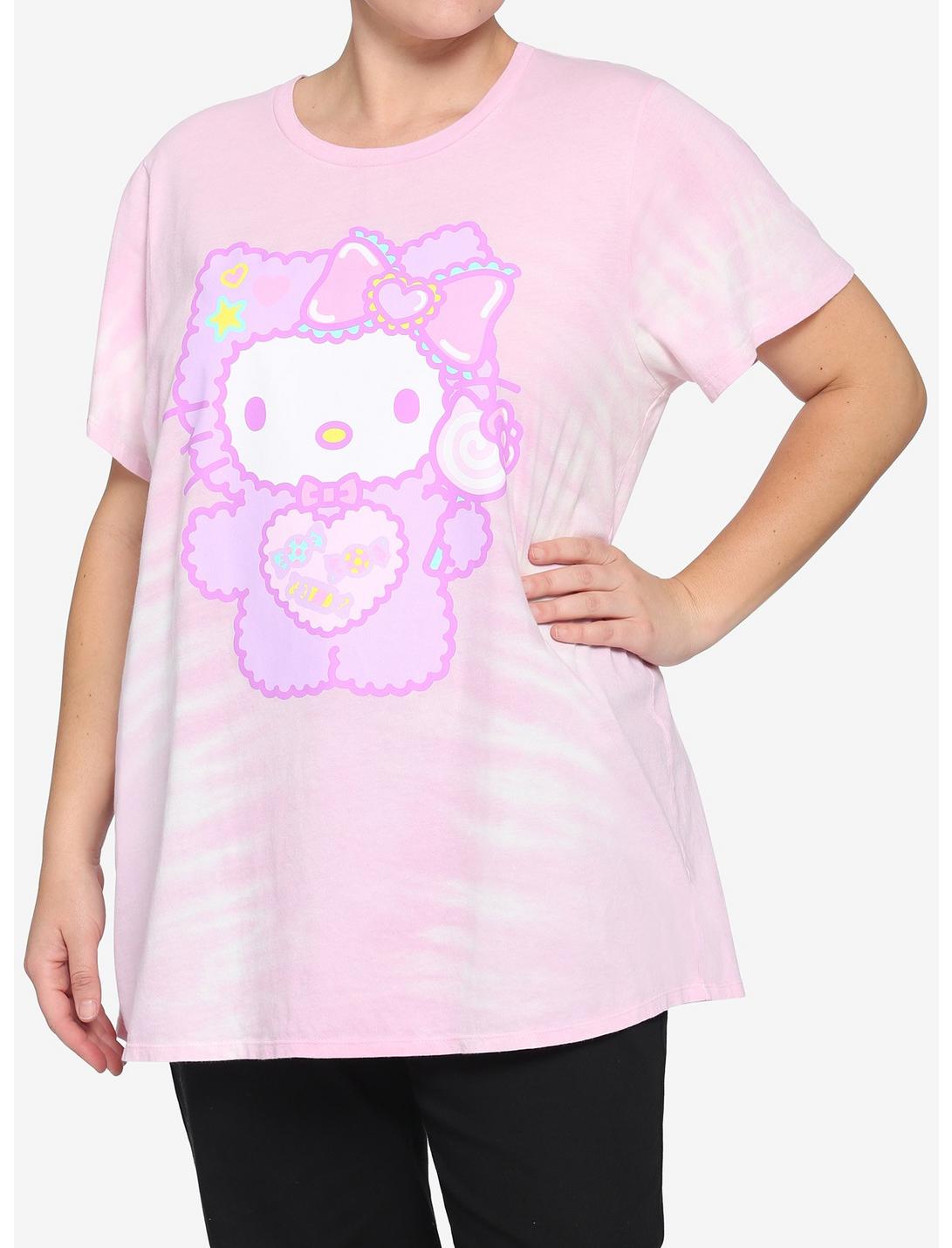 Hello Kitty Monster Boyfriend Fit Girls T-Shirt Plus Size, MULTI, hi-res