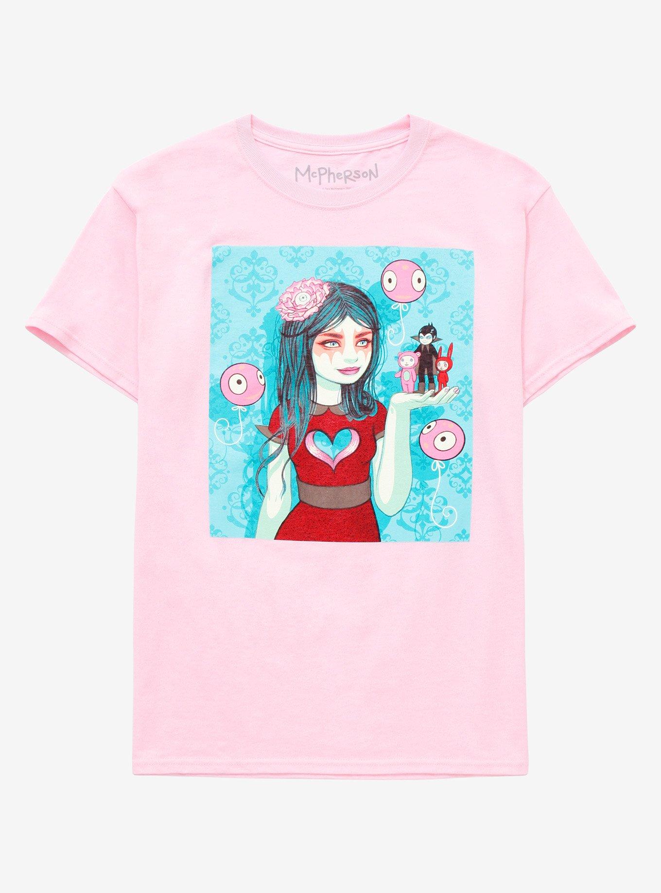 Ohana T-Shirt By Tara McPherson, MULTI, hi-res