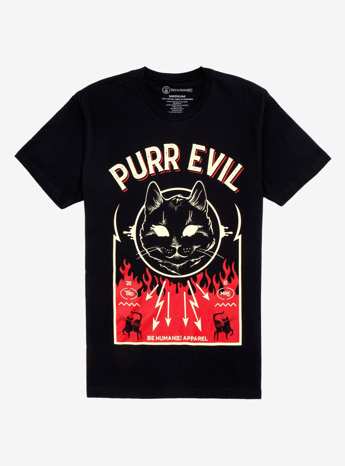 Be Humane Purr Evil T-Shirt, MULTI, hi-res