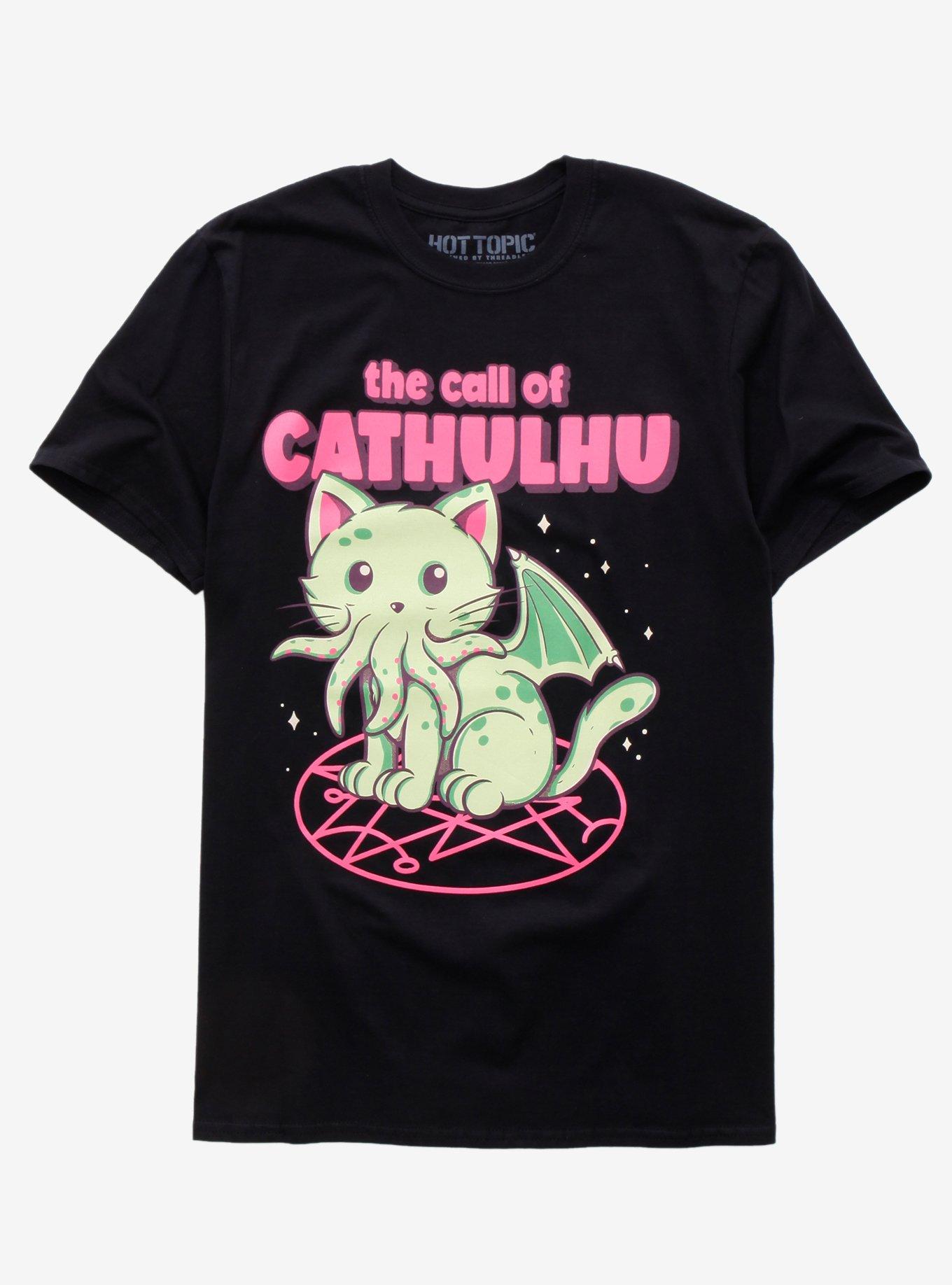 The Call Of Cathulhu T-Shirt By Thiago Correa, MULTI, hi-res