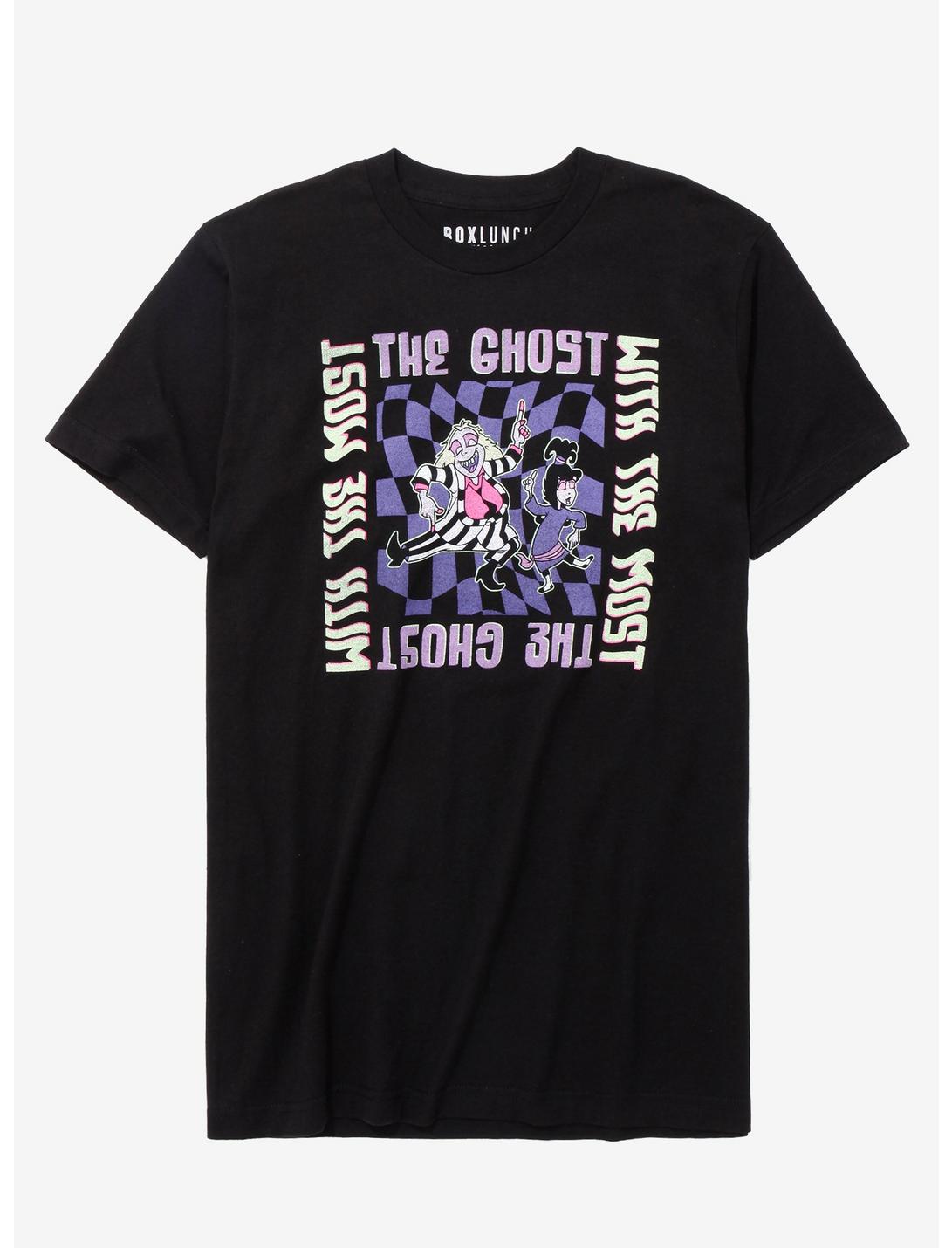 Beetlejuice The Ghost With the Most T-Shirt - BoxLunch Exclusive, BLACK, hi-res