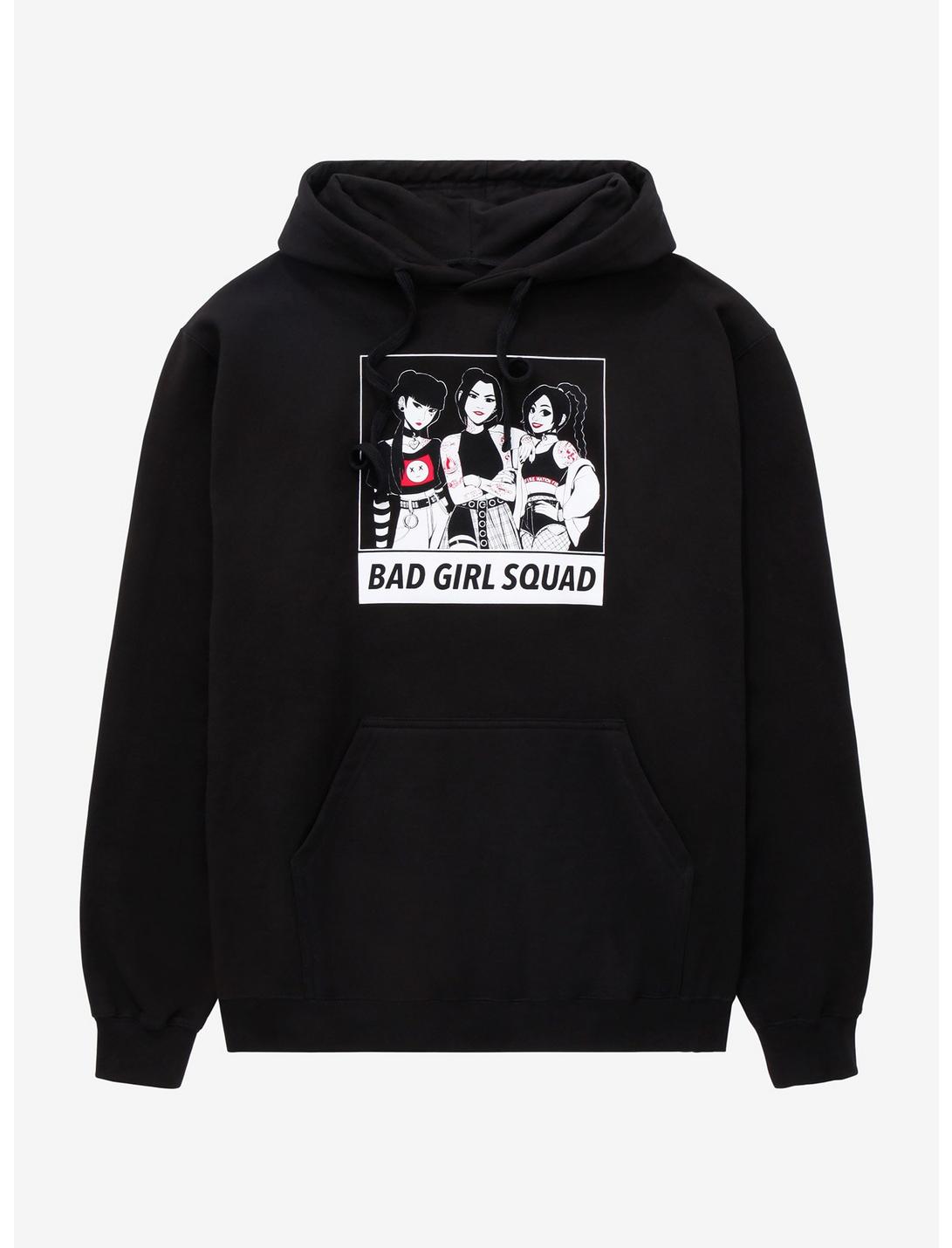 Avatar: The Last Airbender Bad Girl Squad Hoodie - BoxLunch Exclusive, BLACK, hi-res
