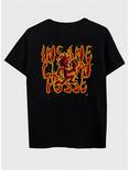 Insane Clown Posses Flame Logo T-Shirt, BLACK, hi-res